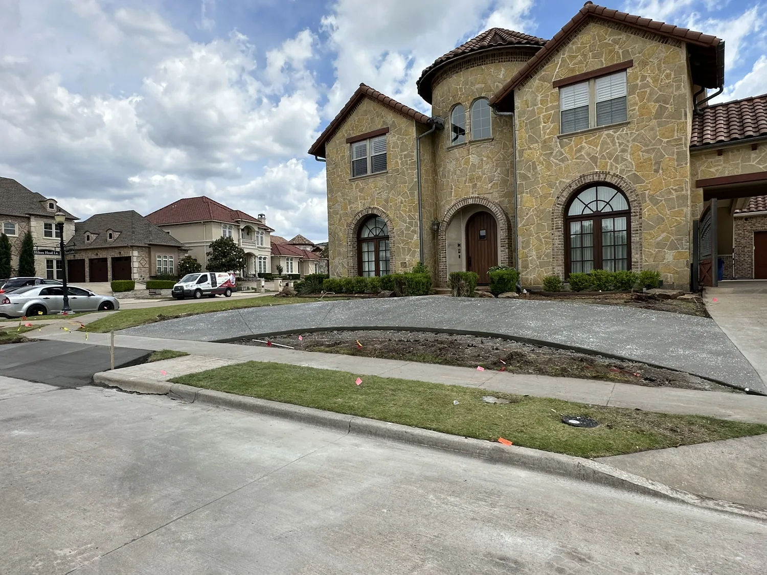 Featured Residential Driveway by Lucky&rsquo;s Concrete in Amarillo